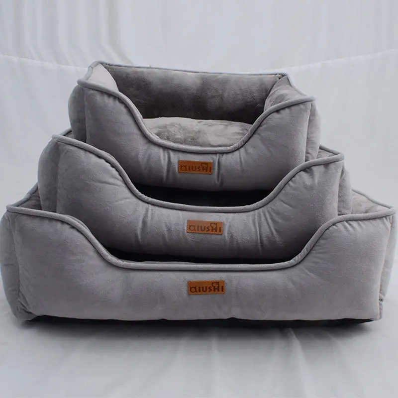 China Products All Season Luxury Custom Size Soft Pet Dog Bed Washable