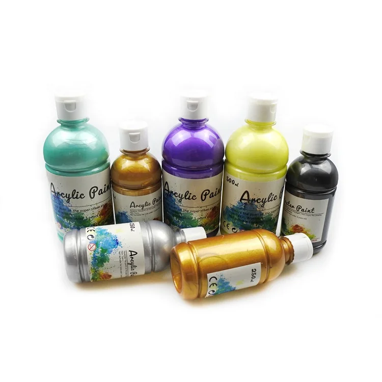 36色カラーアシッドメタリック水性アクリル絵の具 Buy 水ベースのアクリル塗料 アクリル酸塗料 アクリル塗装色 Product On Alibaba Com