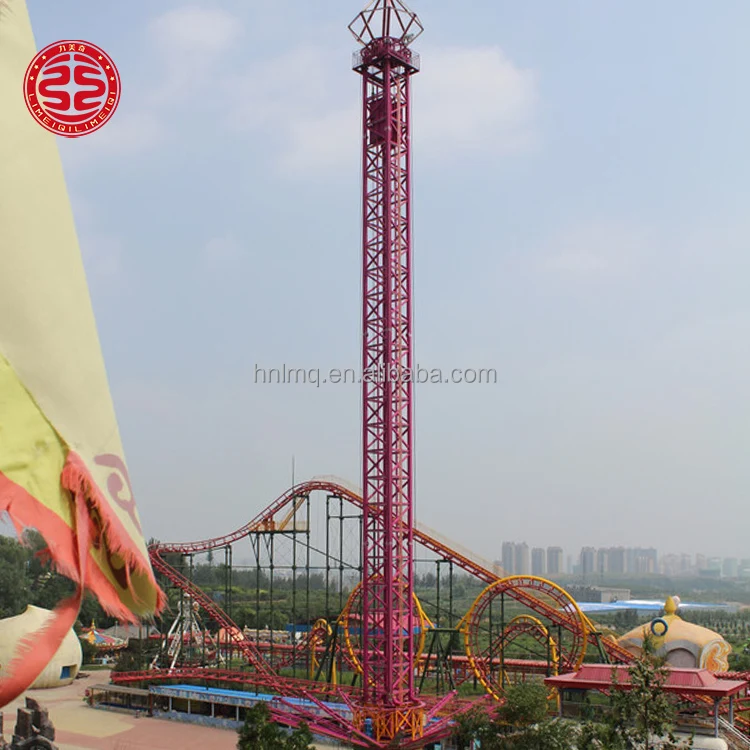 Amusement Equipment Ride Free Fall Tower Theme Park Drop Tower Rides for Sale Amusement Sky Flying Tower Rides