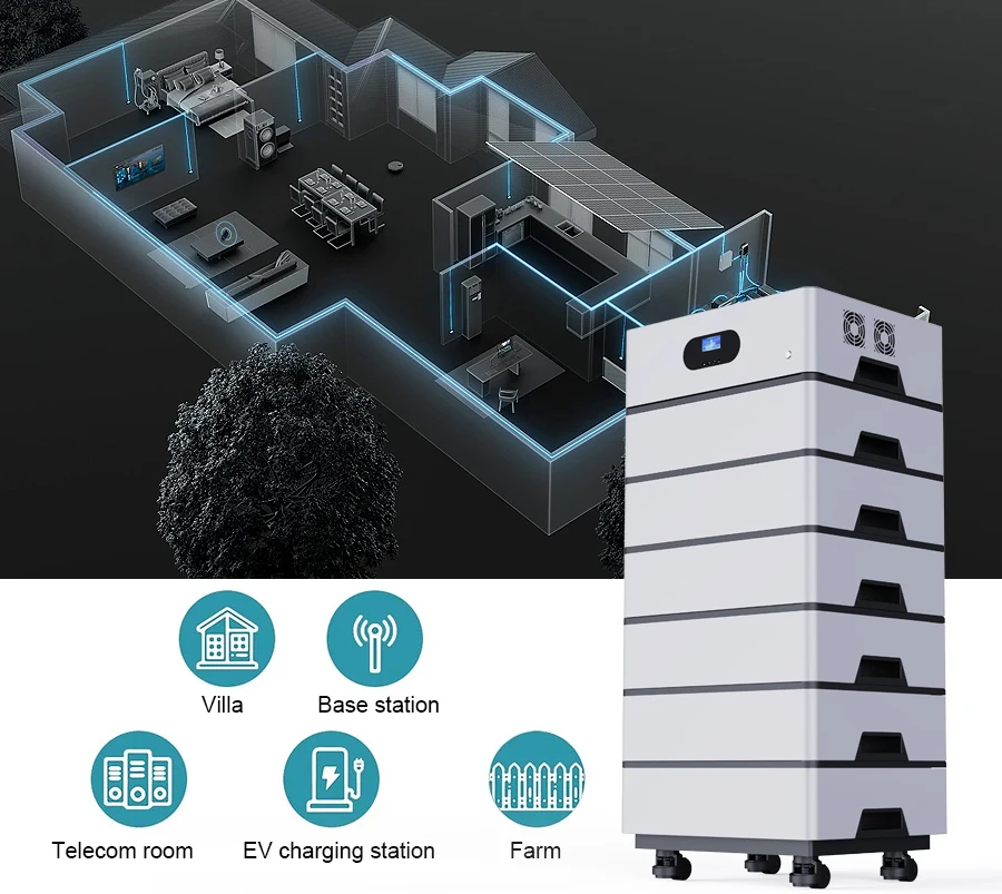 CTS Home Solar Lifepo4 Stackable Battery Pack 48v 100ah 10kwh 20kwh 30kwh With 5KW Inverter