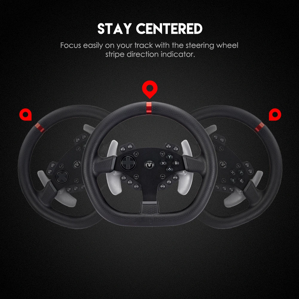 Fantech Rs1 New Dualmotor Force Feedback Driving With Halleffect Pedals And 6+1 Shifter Gaming