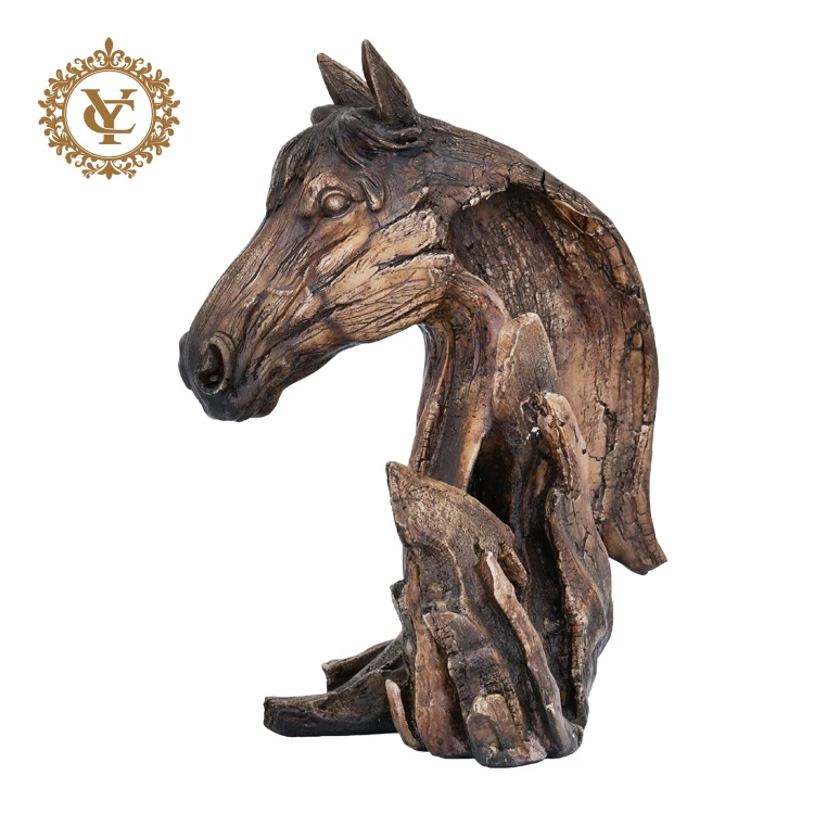 resin dirty wood horse head table,Custom resin animal pendulum jewelry,Resin sculpture