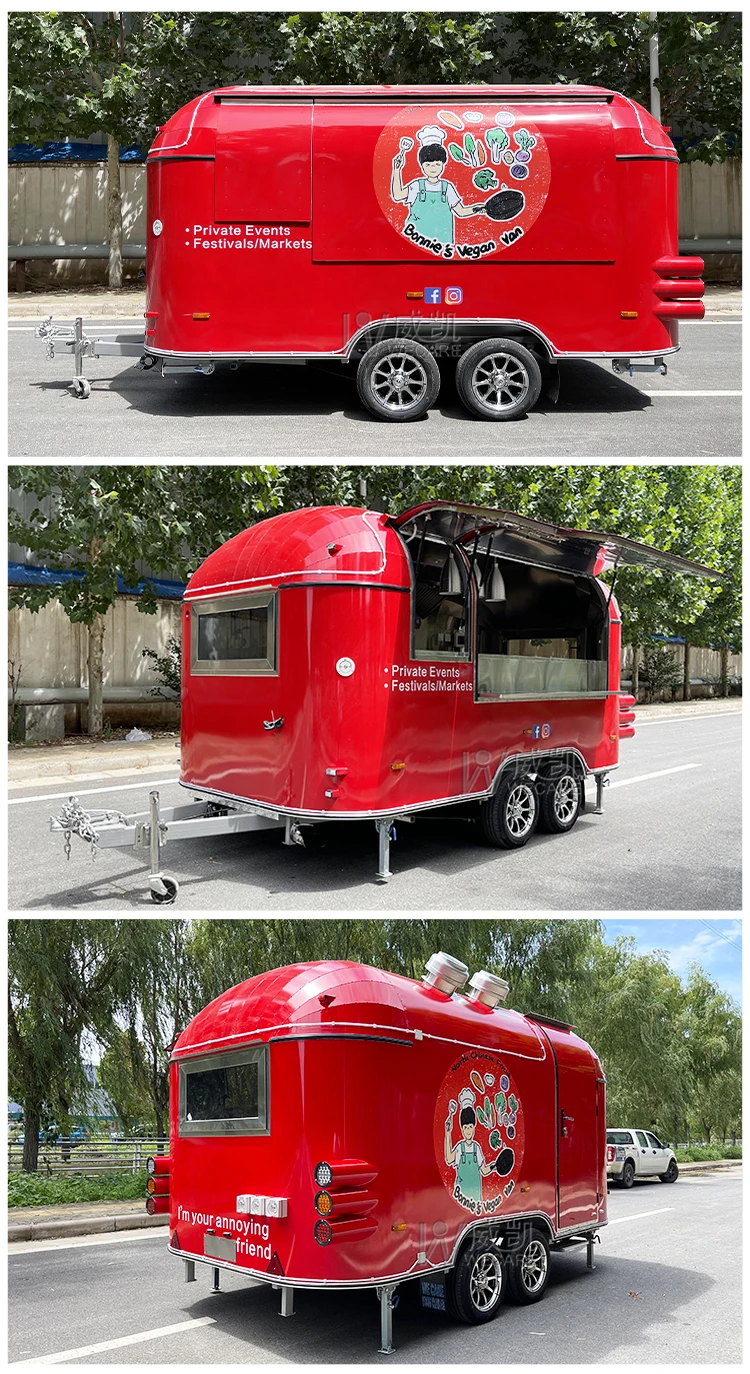 Wecare Custom Beach Mobile Bar Coffee Truck Mobile Restaurant Cater