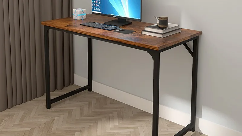 Modern Simple Design Computer Table Solid Wood Computer Desktop Home ...