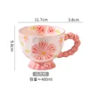 Tazza da colazione Gesang a forma di cuore con manico