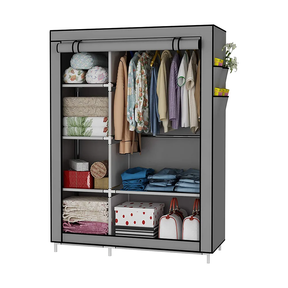 Multifunction Wardrobe Finishing Wardrobe-style Storage Shelves Non ...