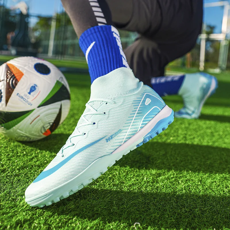 QZJC Men's and Women's FG Long Nails Tf Broken Nails Student Adult Training Shock-absorb aperçu 13