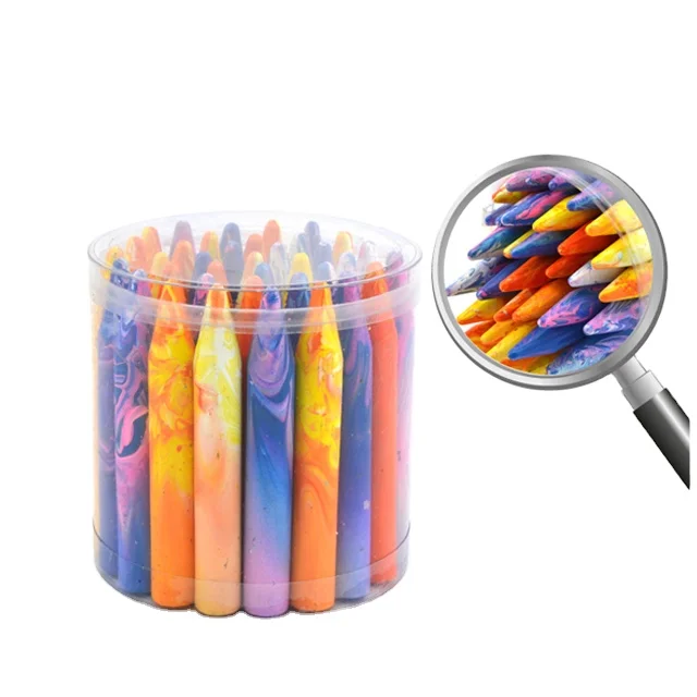 Buy Wholesale China 18 Color Long Twist Non Toxic Crayons In Portable Pvc  Bag For Home And School & Crayon at USD 1.173