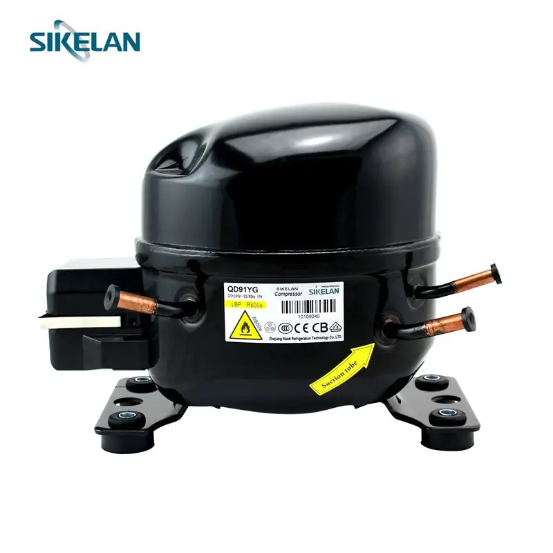 SIKELAN ML-QD91YV 1/5HP R600A High Efficiency Freezer Compressor