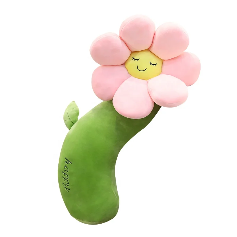 bendable plush flowers