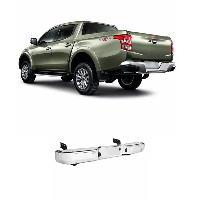 car body kit rear bumper cover for Mitsubishi Triton 2015