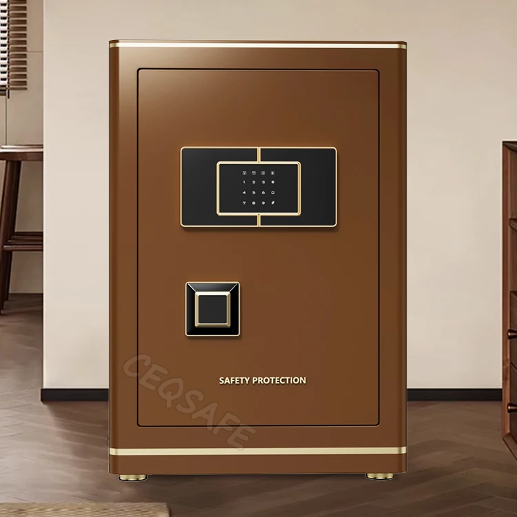 CEQSAFE Biometric Security Fingerprint Safe Hidden Home Digital Money Anti-Theft Safe Box with Wifi