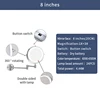 8 inch  F50117 Dry Battery Button,1X+3X