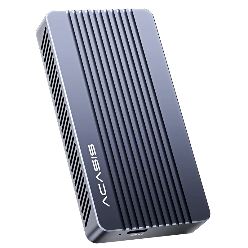 Acasis Thunderbolt 4/3 M.2 4 Bay SSDケース Acasis 4 Bay 40Gbps M.2 NVMe RAID SSD Enclosure Compatible