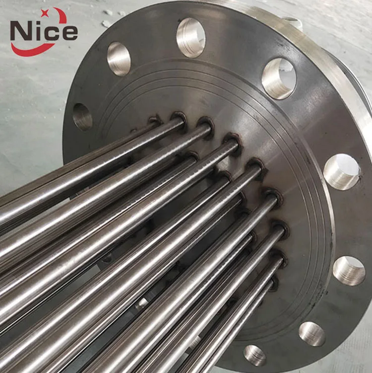 415v 45kw Electric Water Immersion Tubular Heaters with Flange for Clean Steam Boiler
