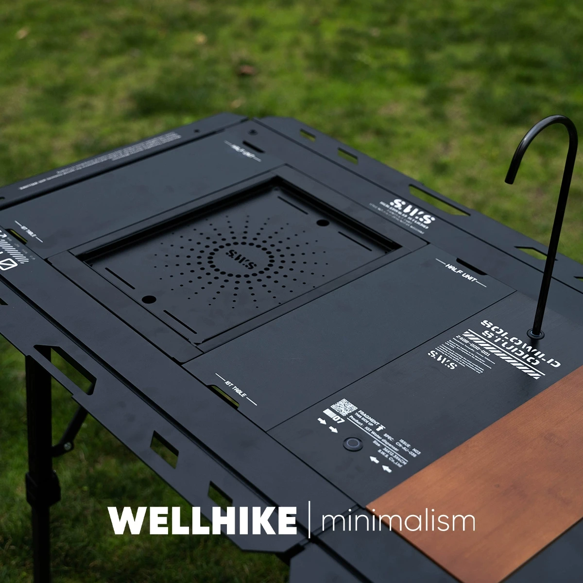 WELLHIKE SWS YUNCHI 5-Unit IGT Outdoor Folding Table for Camping
