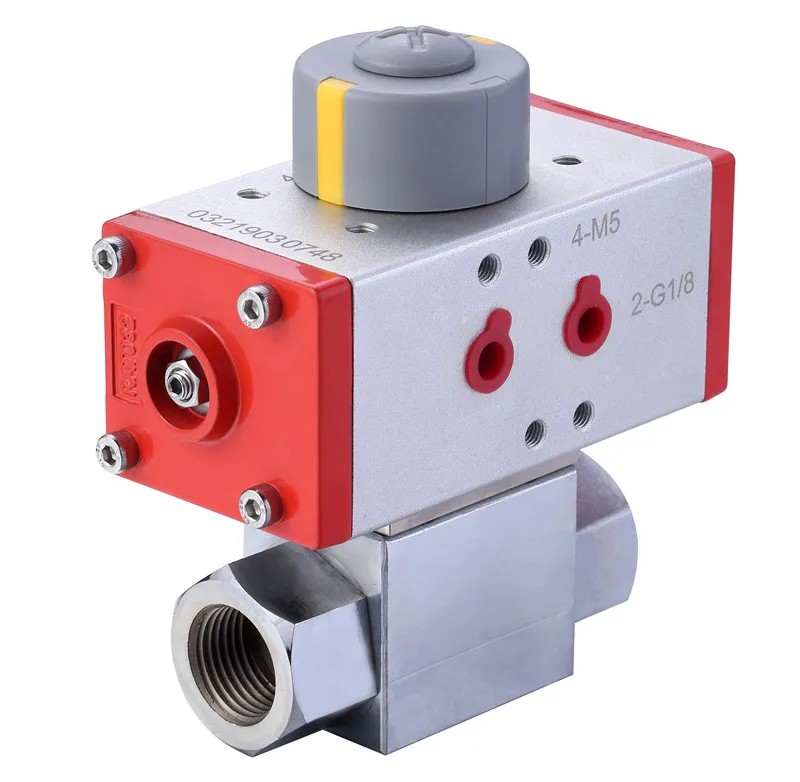 High Quality Pneumatic Rotary Actuator 90 Degree Rotary Double Acting