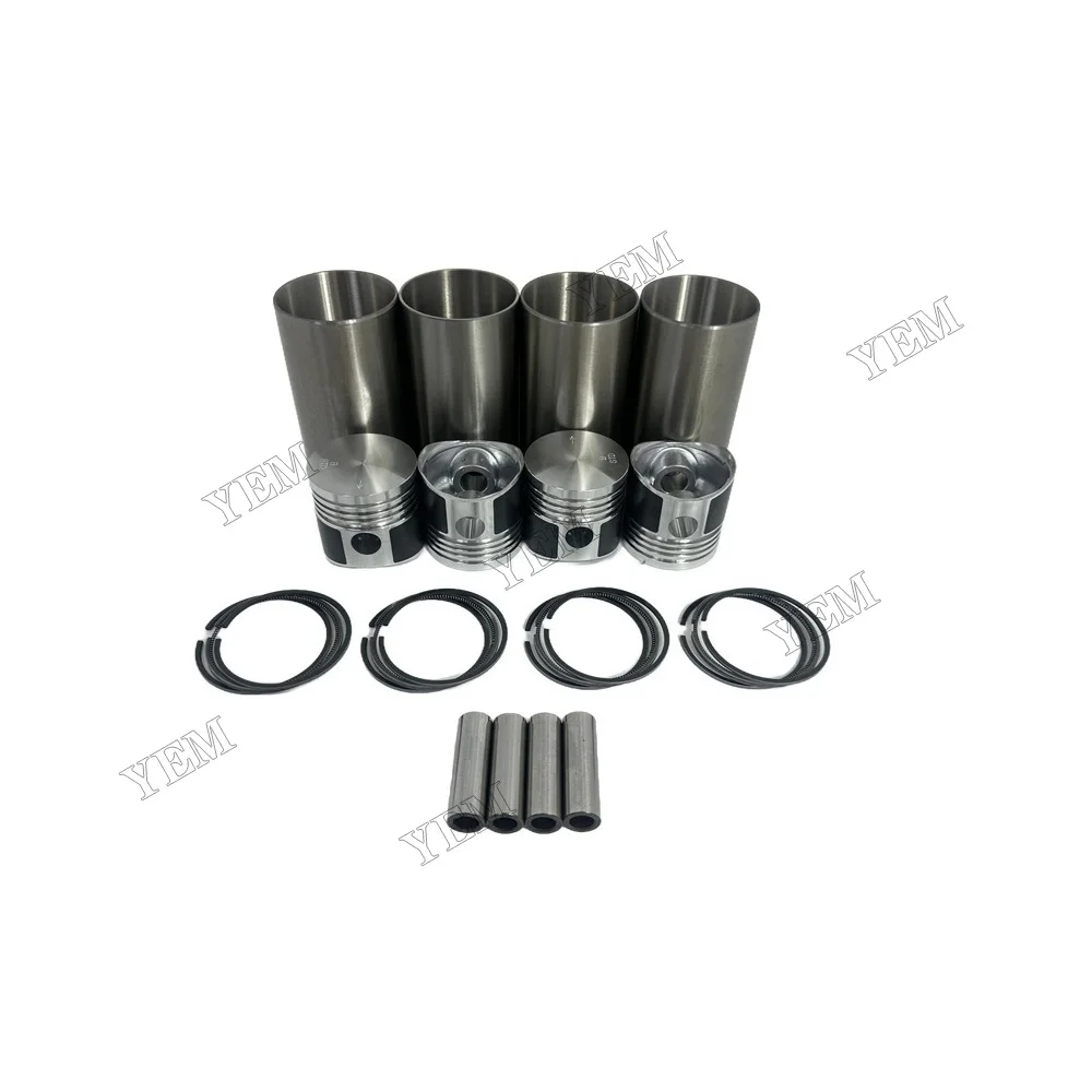 Cylinder Liner Kit Suitable for Mitsubishi K4C Universal Engine Parts 5