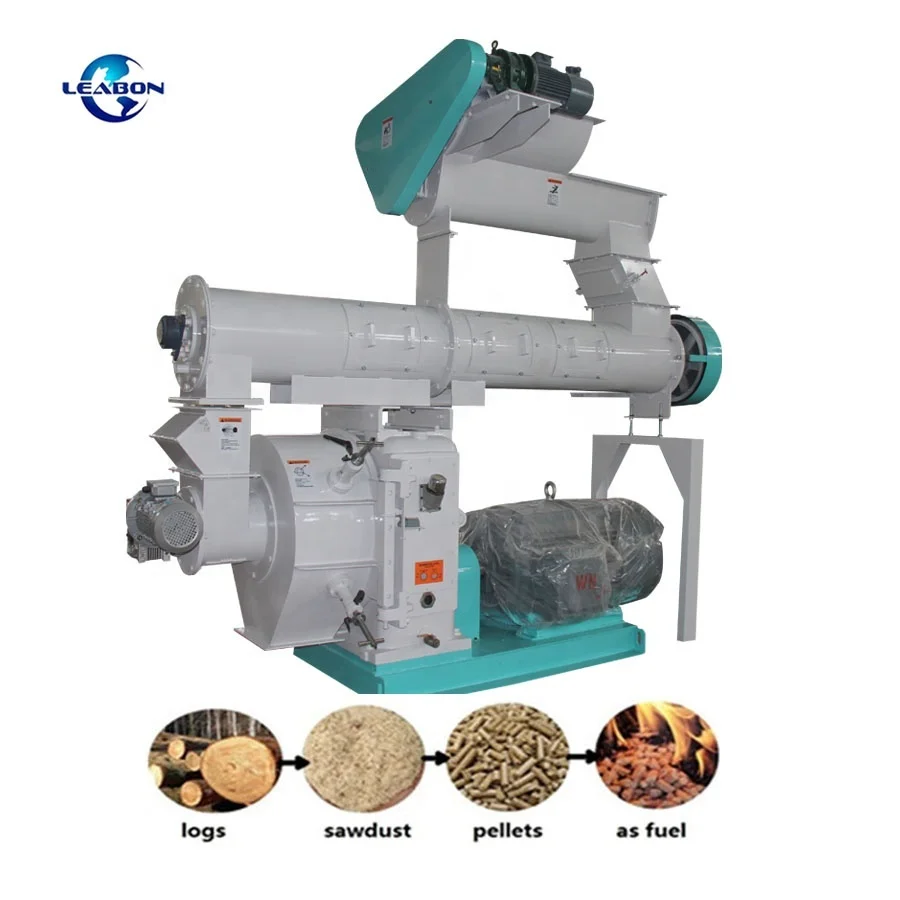 High Quality CE Approved 1 ton/h Complete Wood Sawdust Pellet Machine Wood Pellet Production Line price for sale