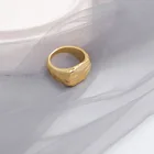 New For Women Gold Ring Rings New Style Fashion Jewelry For Women 18k Gold Ring Simple Ring Geometric Figure Ring