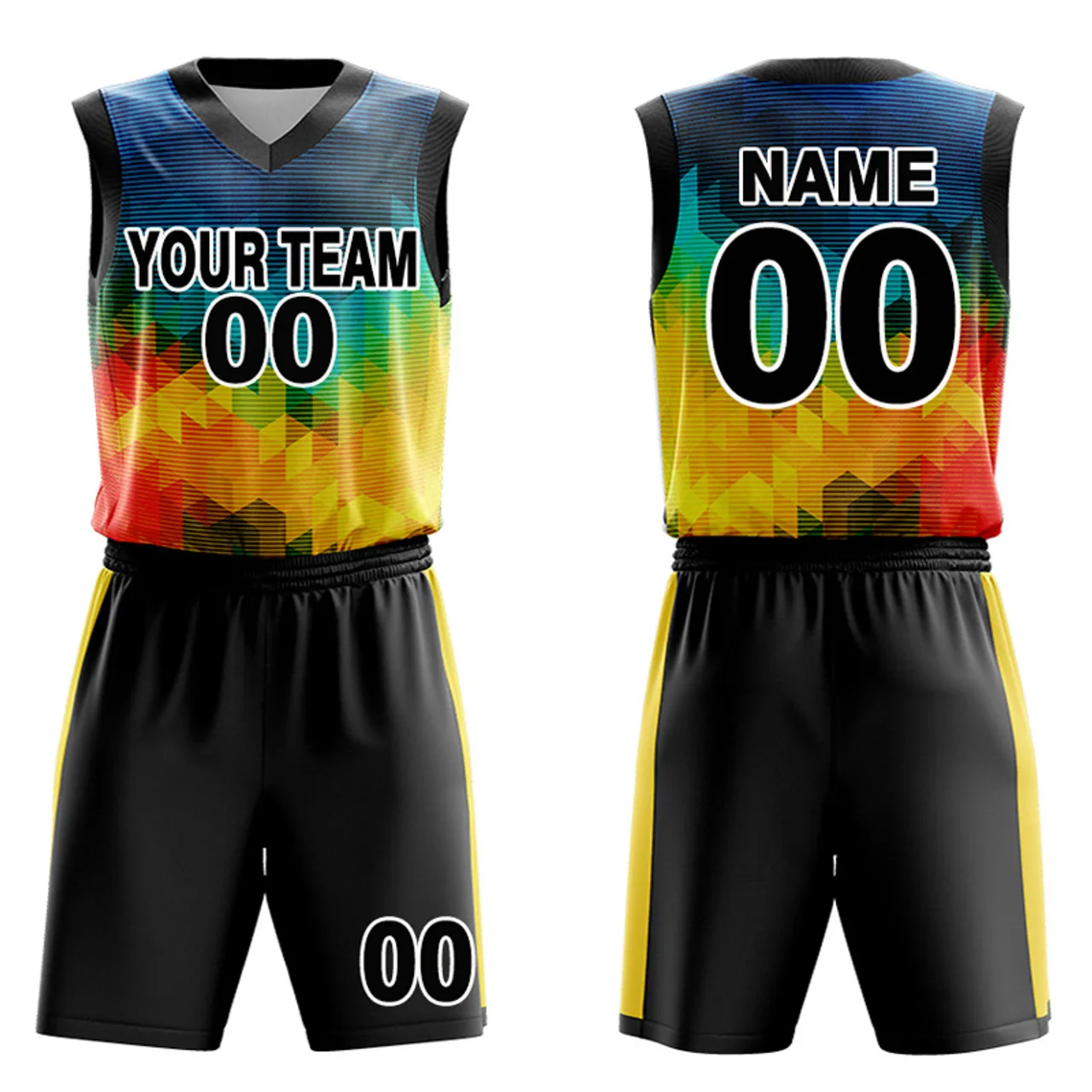 Custom Your Own Team Basketball Uniforms Mens Sublimation Printed Basketball  Jerseys