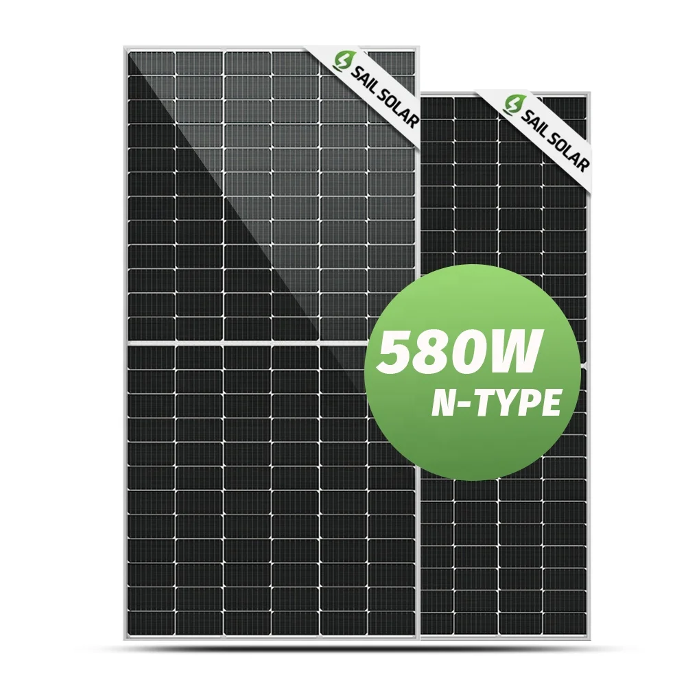 Free Shipping Solar PV Panels 560W 570w 580w Double Glass Solar Module with CE TUV INMETRO Certification