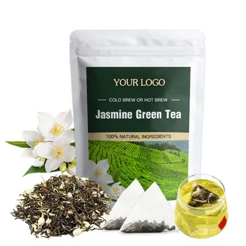 Chinese Herbal Tea Organic Jasmine Green Tea Bags Jasmine Green Tea