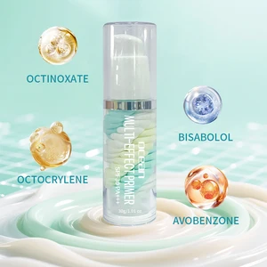 Liquid Face Makeup Base with Centella Asiatica Tea Leaf Rosemary & Matricaria for Hydrating Long-Lasting Brightening