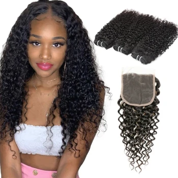Raw Virgin Burmese Curly Hair Bundle,Pineapple Curly Hair,Pineapple Curly Wave Human Hair Extension For Black Women