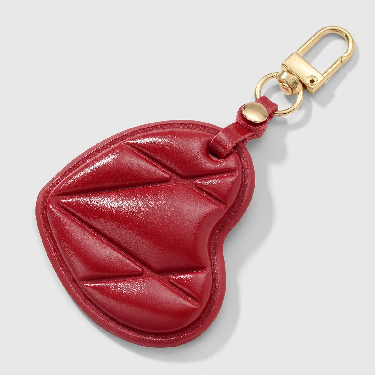 Mengda New Miu Series - Versatile Multi-Color PU Leather Keychain