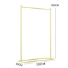 Gold-150*40*200cm