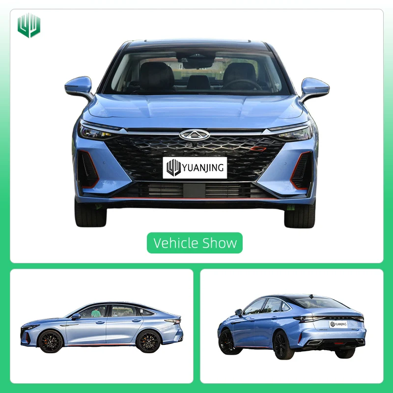 2022 автомобиль 1 6 T CHERY ARRIZO 8 подержанные автомобили новая версия 4 колесный топливный китайский