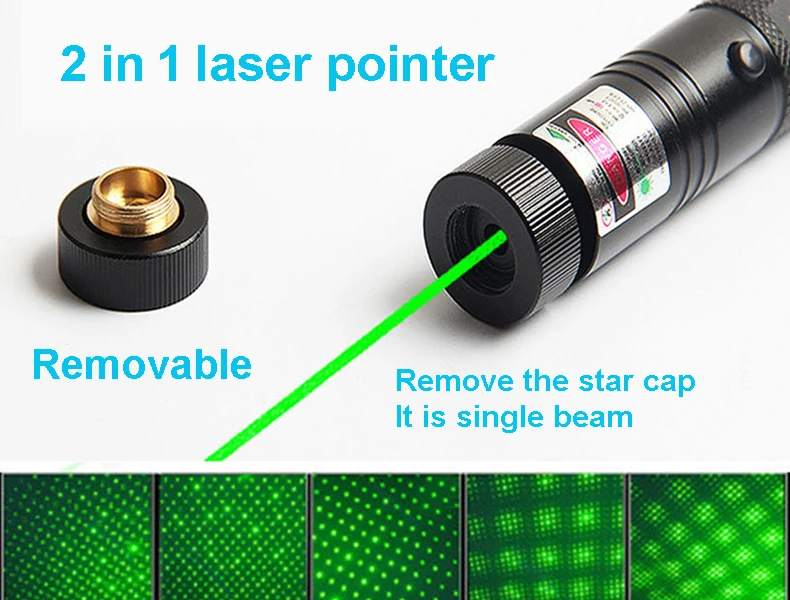 Grüner Laserpointer Stift 50mW Mit Hohe Reichweite