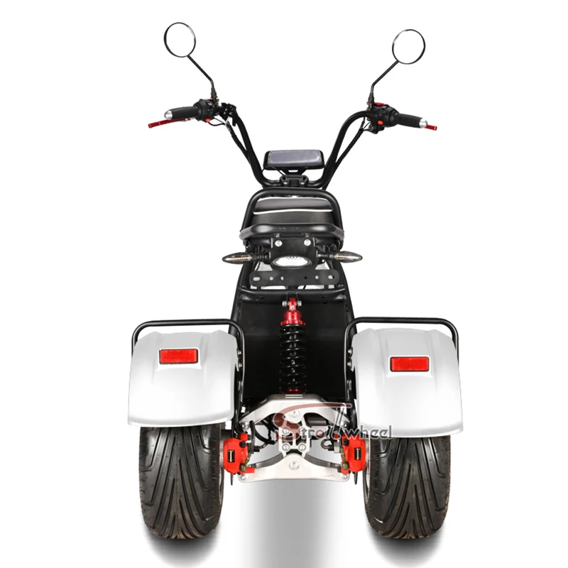 Electric Motorcycles for Adults Eu Warehouse Citycoco 4000w 60v 40ah Battery 3 Wheel Electric Scooter Tricycle Chopper E Scooter