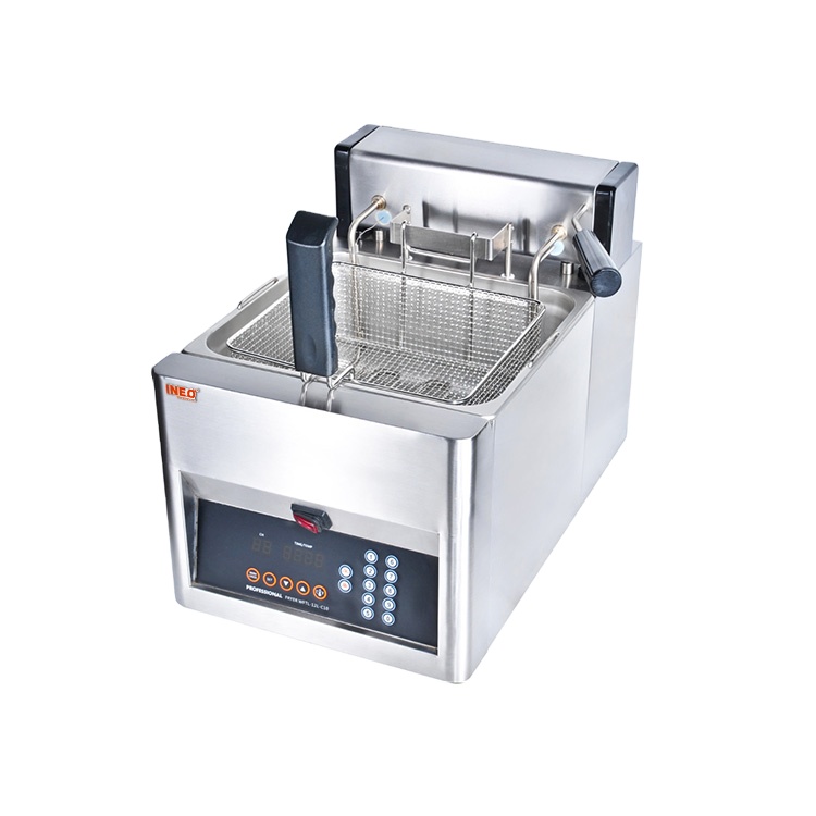 12L электрическая автоматическая подъемная цифровая мини-Фритюрница/Чуррос фритюрница/мини-фритюрница