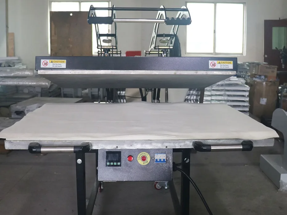 110v 80x100 Heat Press 31x39 Pneumatic One Station Flat Manual Large