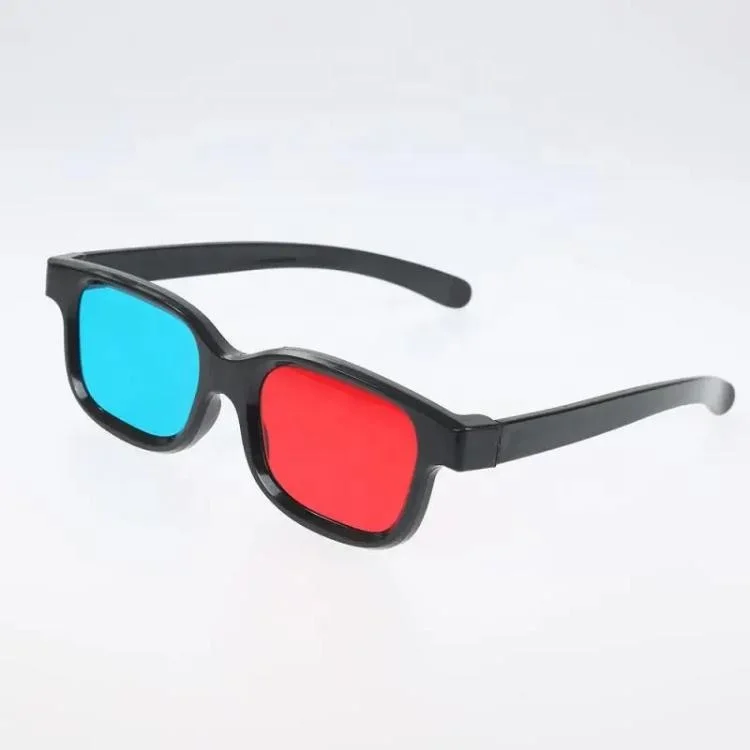 Anaglyph 3D Glasses Red-Cyan Blue Format for Viewing 3D Movies/Games & Pictures