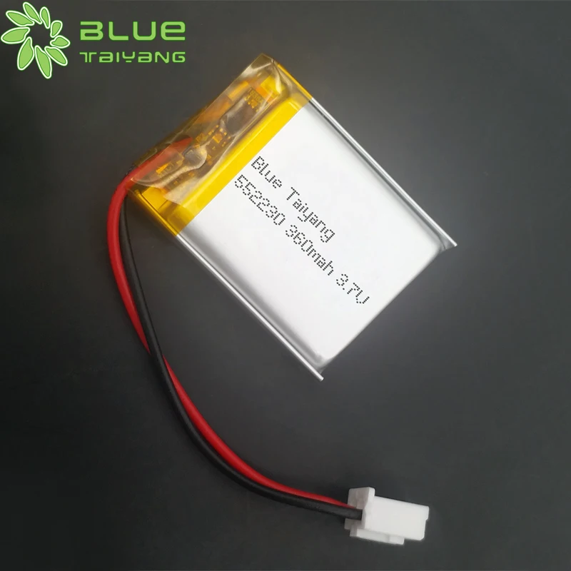 552230 Rechargeable 350mah Lipo Batteries for Smart Watch