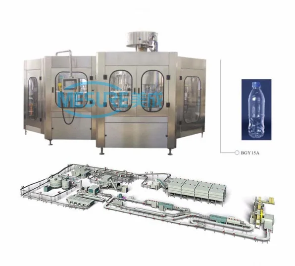 Pepsi Cola Second Hand 24000BPH Pet Bottle High Speed Carbonated Drink Filling Machine Production Line