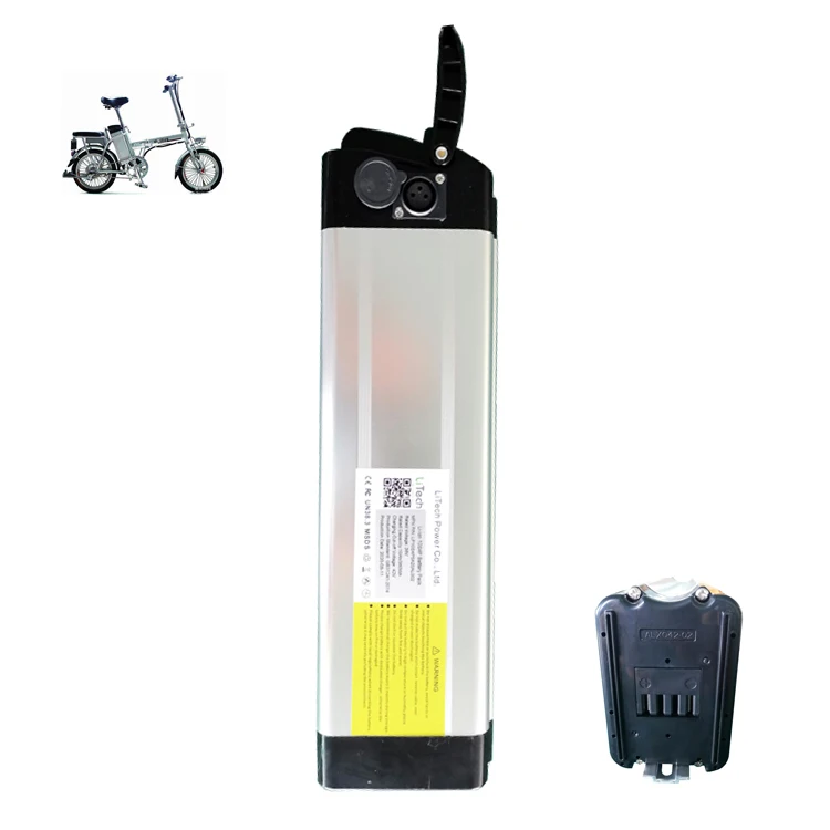 LiTech 48V 12ah / 24Ah li ion batteries Hailong/ Silver fish Lithium battery pack for E-Bike electric motorcycle/ scooter