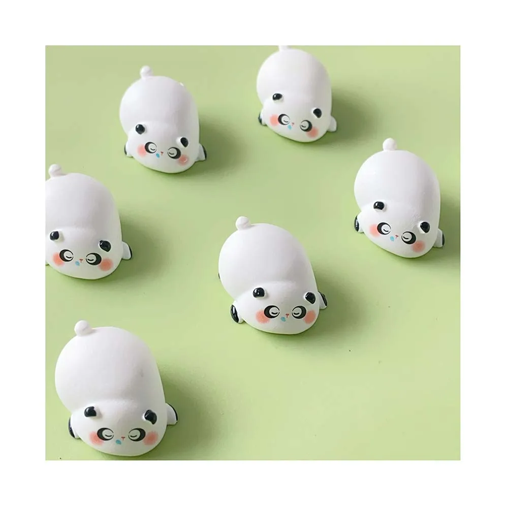 35 Mini Panda In Resina Che Si Illuminano Al Buio – Set Di Figurine Luminescenti Per Decorazione Casa, Terrari, Bomboniere E Idee Regalo Originali. - 4