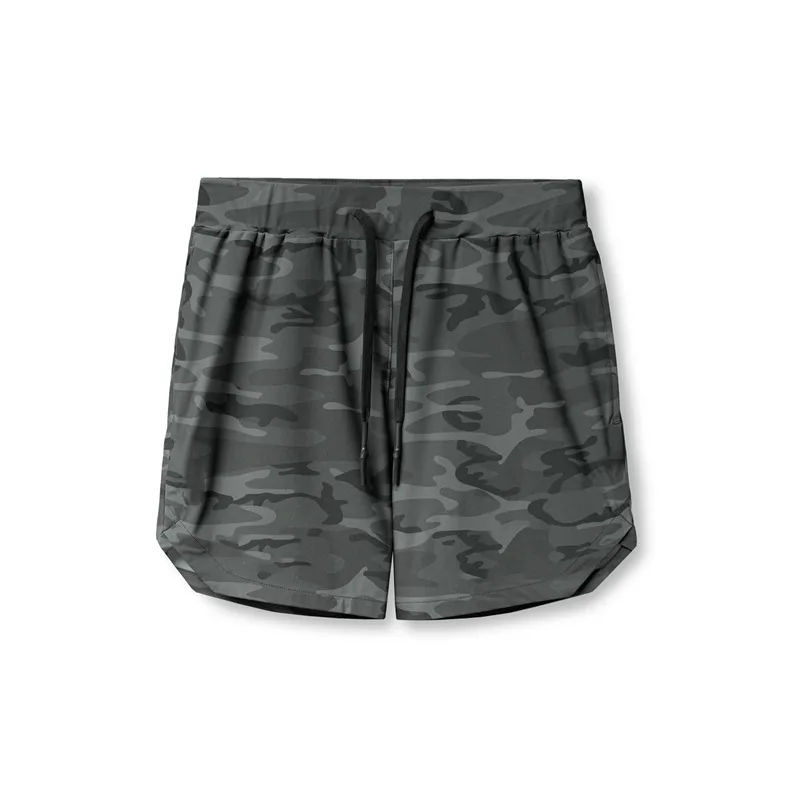 Short en Polyester pour hommes, séchage rapide, respirant, entraînement actif, exercice, Jogging, cyclisme, course à pied, 129_voghion.com
