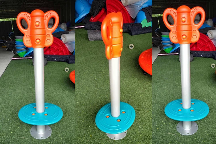 Factory Customized Colorful Children's Rotating Butterfly Seat Play Equipment For Parks And Kindergartens