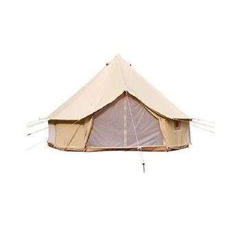 Heavy Duty 5メートルLuxury Cotton Canvas Bell Tent For Glamping 