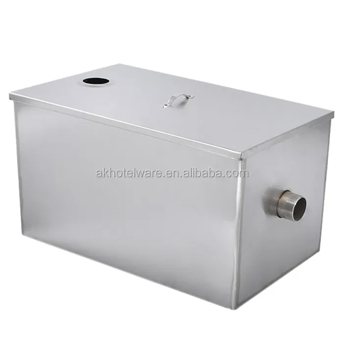 New Saled Commercial Stainless Steel Grease Trap for restaurant Kitchen Project 