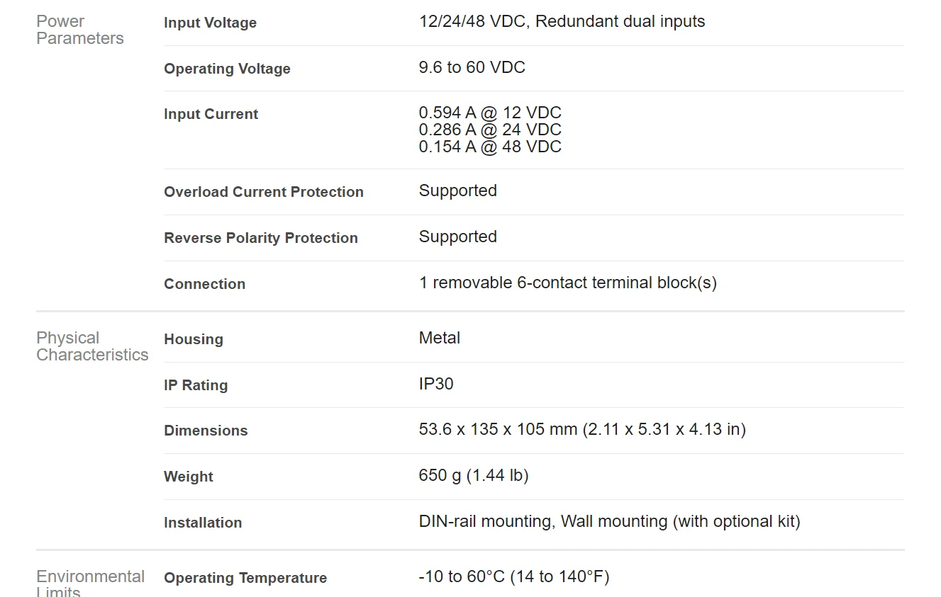 Brand New Moxa Eds A Mm Sc Entry Level Managed Ethernet Switch Buy New Eds A Mm Sc Moxa