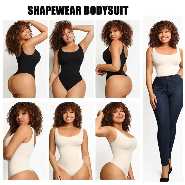 Tik Tok Fashion 2023 Seamless Bodysuit Shapewear For Woman High