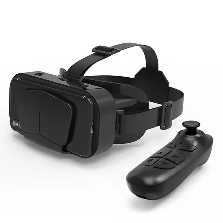 Wireless 1080p Virtual Reality Headset Box 3D VR Glasses Helmet with  Controls for PS3 Realistic VR Hardware