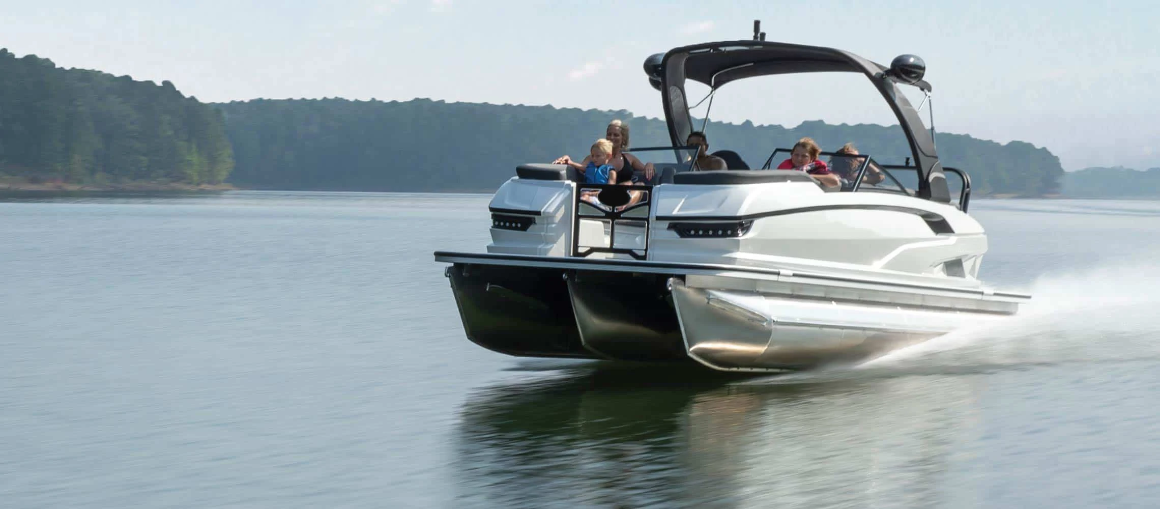 Kinocean Luxury High Speed Aluminum Pontoon Boat for Water Sport