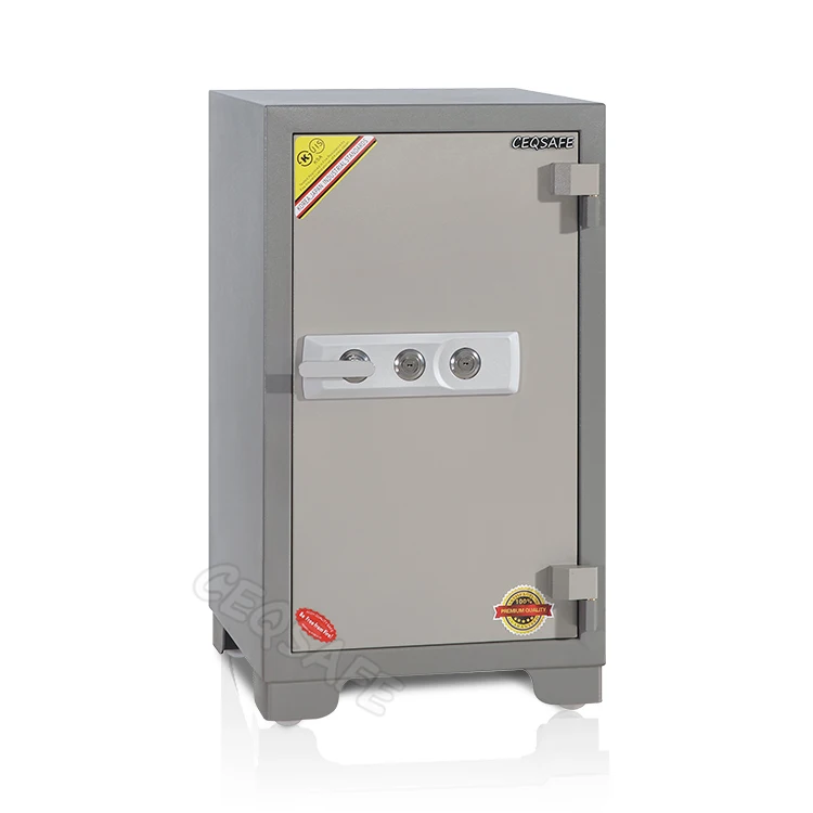 CEQSAFE Safe Box for Money Customized Double Lock Electronic Heavy Fireproof Home Security Hotel Safety Box